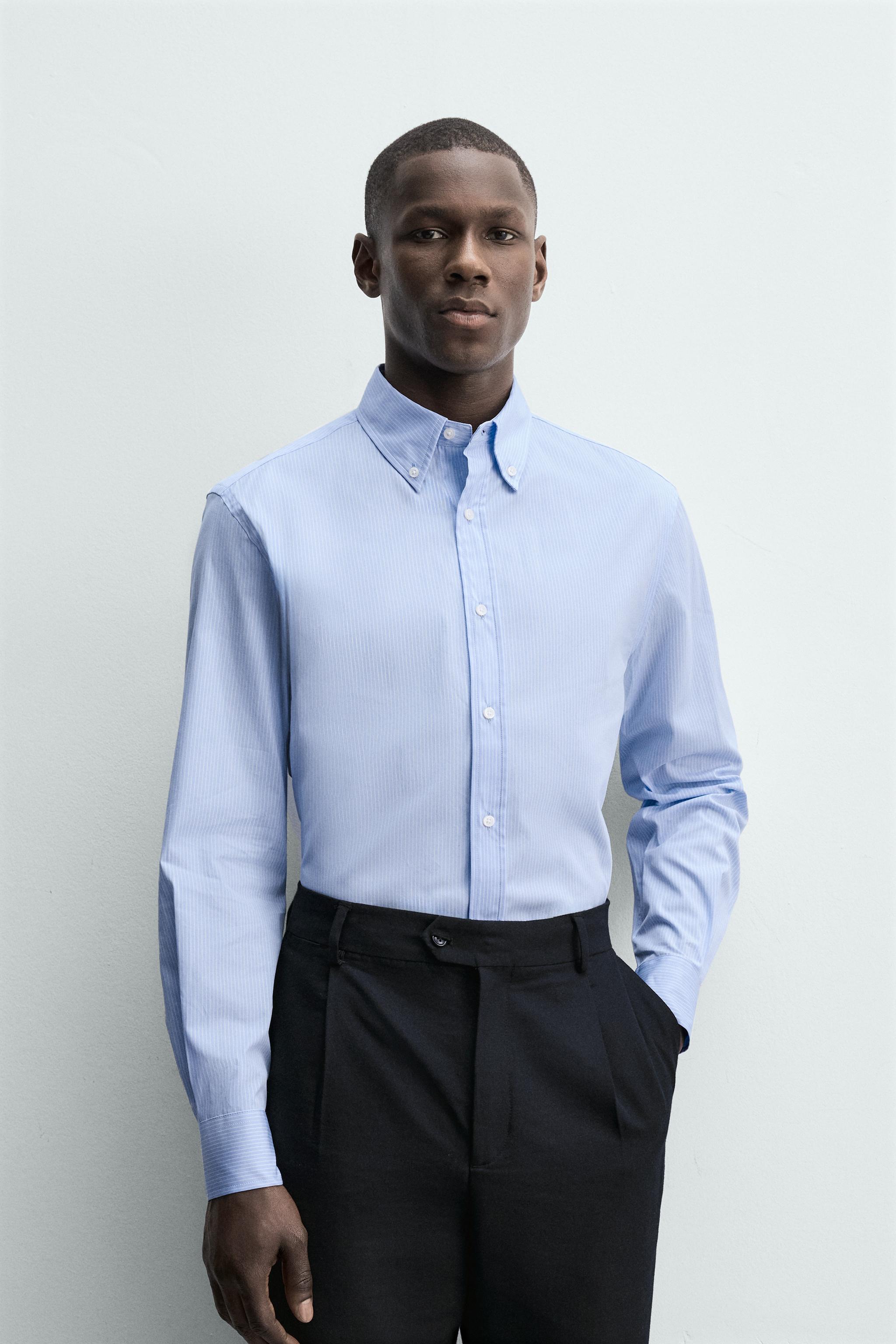 CHEMISE REGULAR FIT À RAYURES
